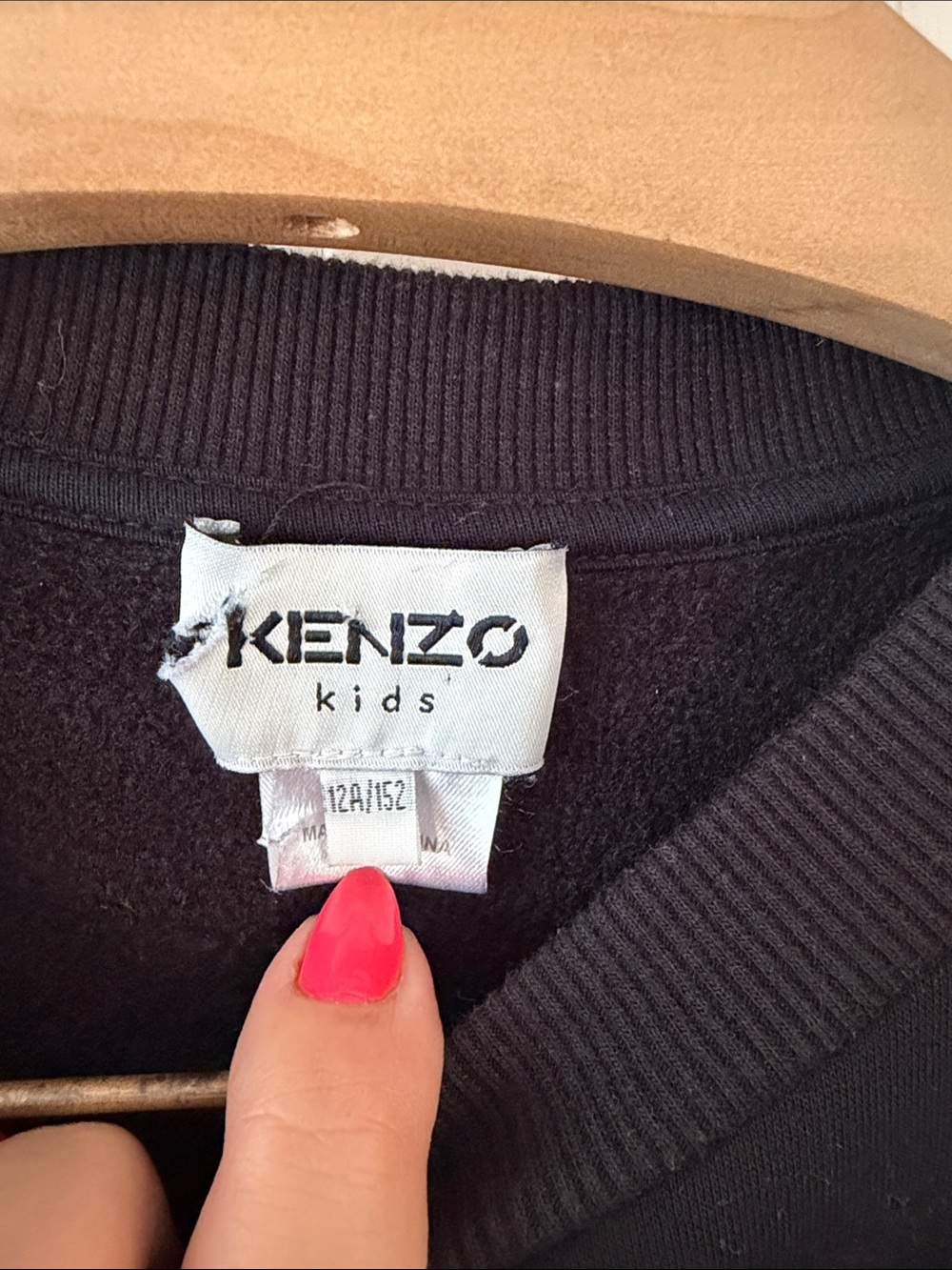 Kenzo Girls Sweatshirt Dress size 12 - Picture 5 of 7